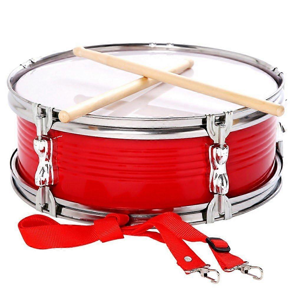 13 inch snare drum, percussion musical instruments, snare drumsticks, drum belt, learning.