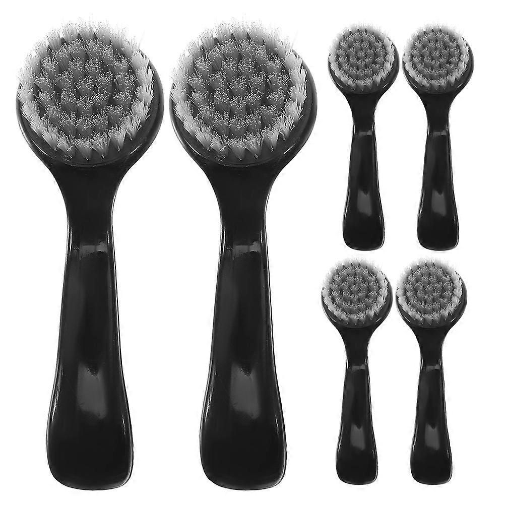 6pcs Face Wash Scrubber Multi Functional Facial Cleansing Brush for Deep Exfoliation & Gentle Skin Cleaning, Durable Materials for Face and Nails