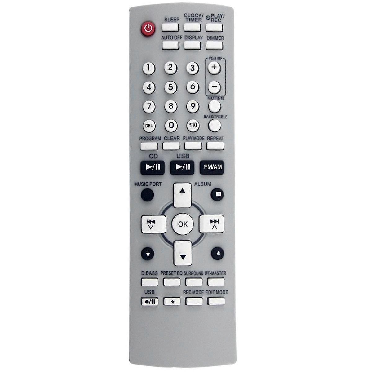 Replace N2QAYB000258 Remote Control for DVD Player