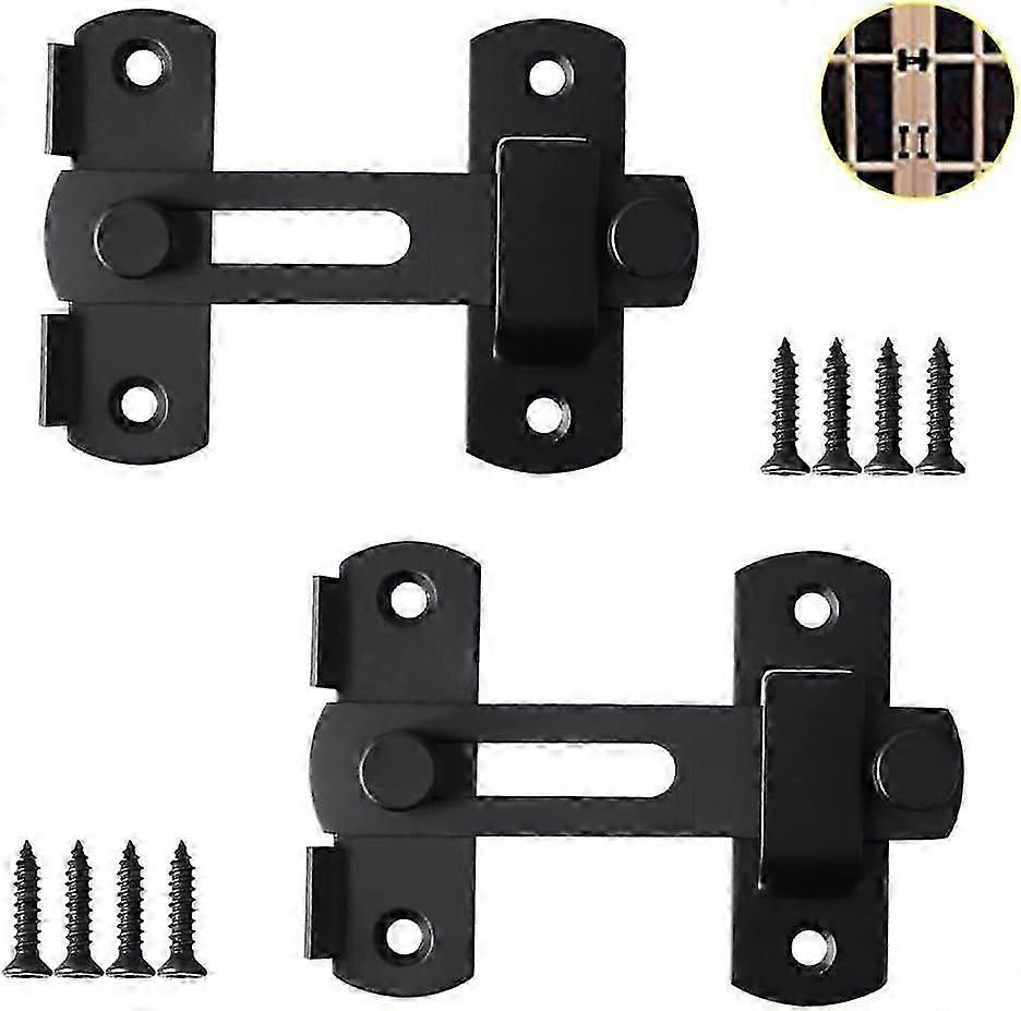 2pcs Stainless Steel Door Latch