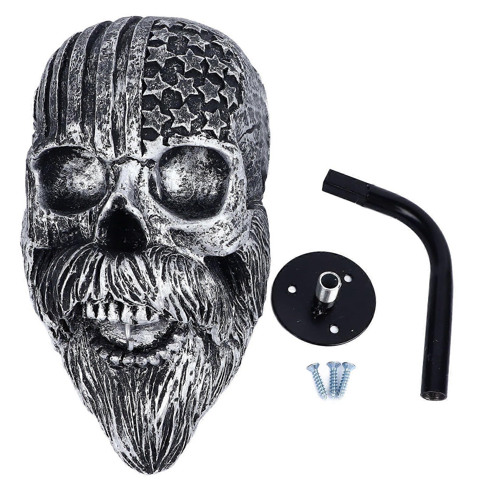 2025 Latest Model  Skeleton Helmets Holder Fadeless Rustproof Resin Skull
