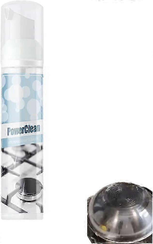 מנקה קצף כתמי שמן כבד למטבח קולט אדים מנקה קצף להסרת כתמי שמן כבד 100ml