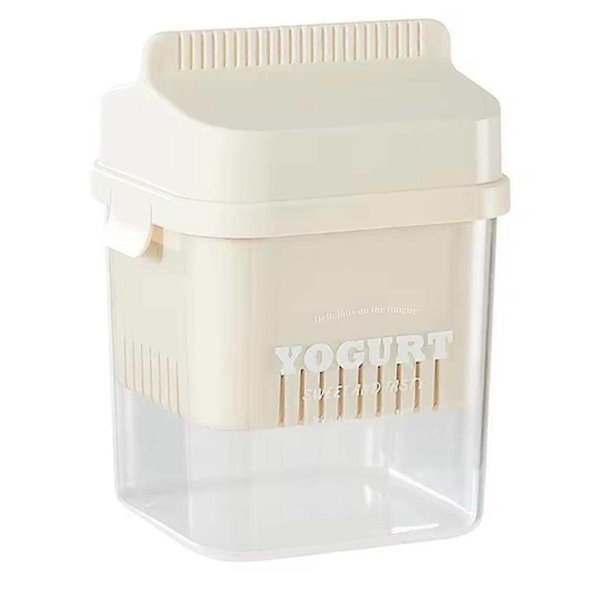 High-Density Yogurt Cheese Maker,DIY Homemade Yogurt and Cheese Filter Sieve,Efficient Whey Extraction&Milk Separation A
