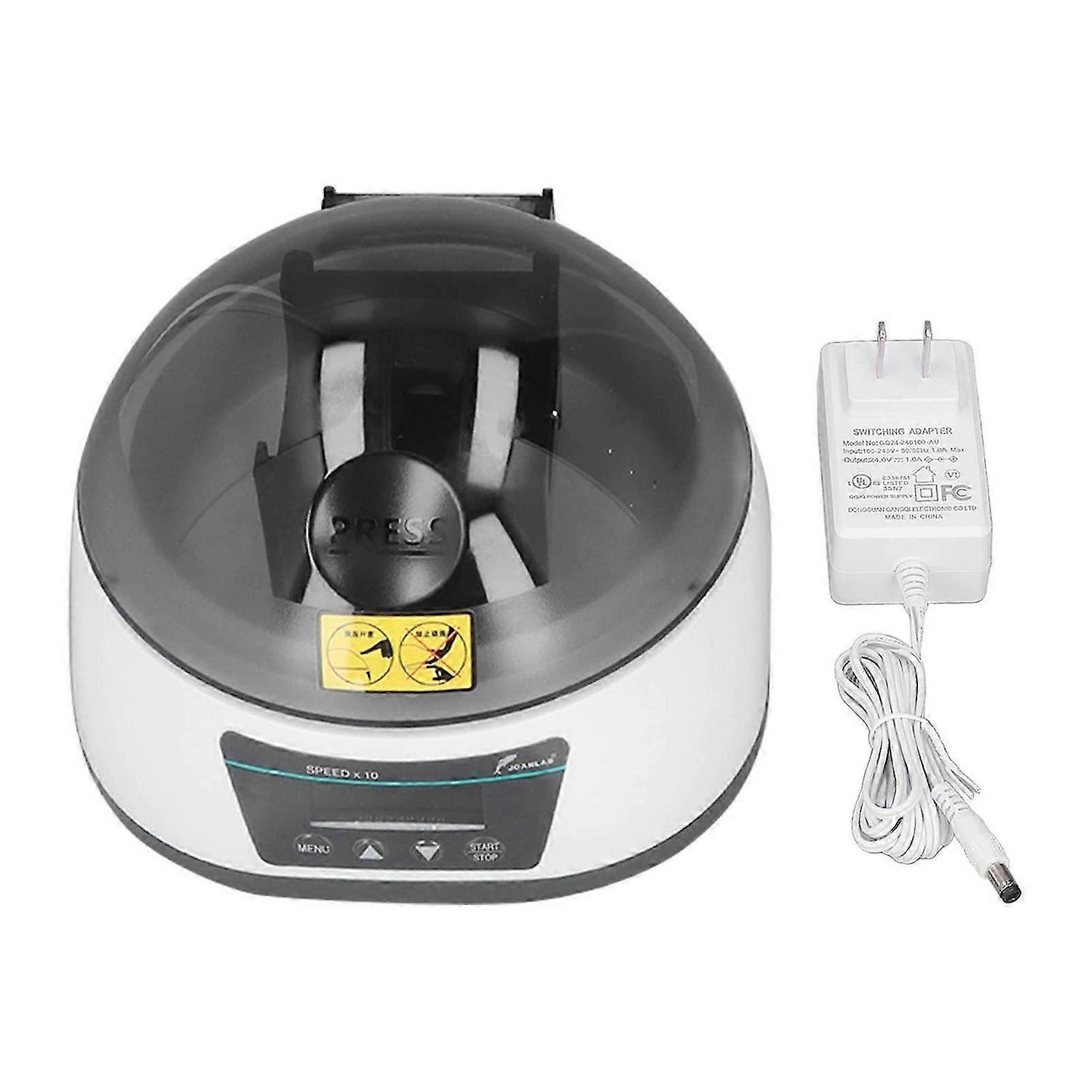 MPC5PRO 1000 to 5000rpm High Speed Centrifuge Machine Speed Adjustable Digital Display Microplate Centrifuge AC100240V US Plug