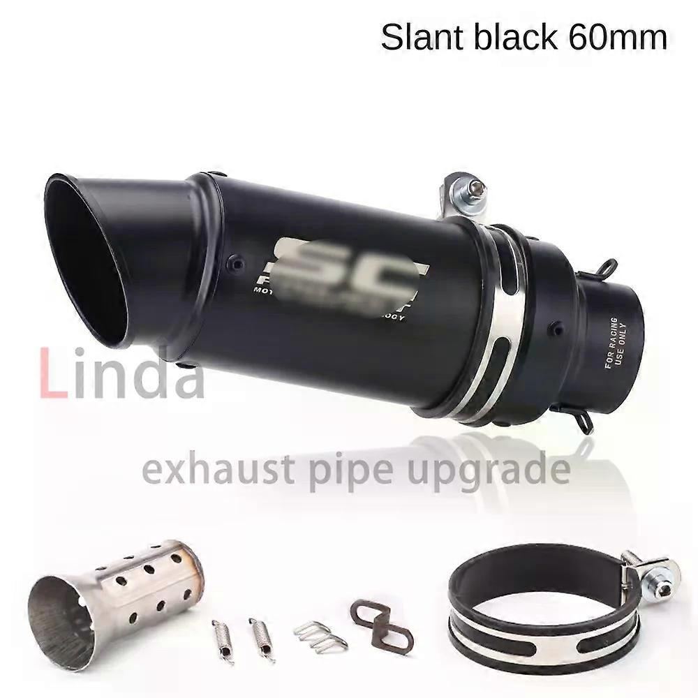 GP Projesi Egzoz Borusu 51mm / 60mm Db Katil Motosiklet Egzoz Borusu Susturucu ile Kawasaki Z900 Z800 Er6n Sv650 R1 R3 MT03
