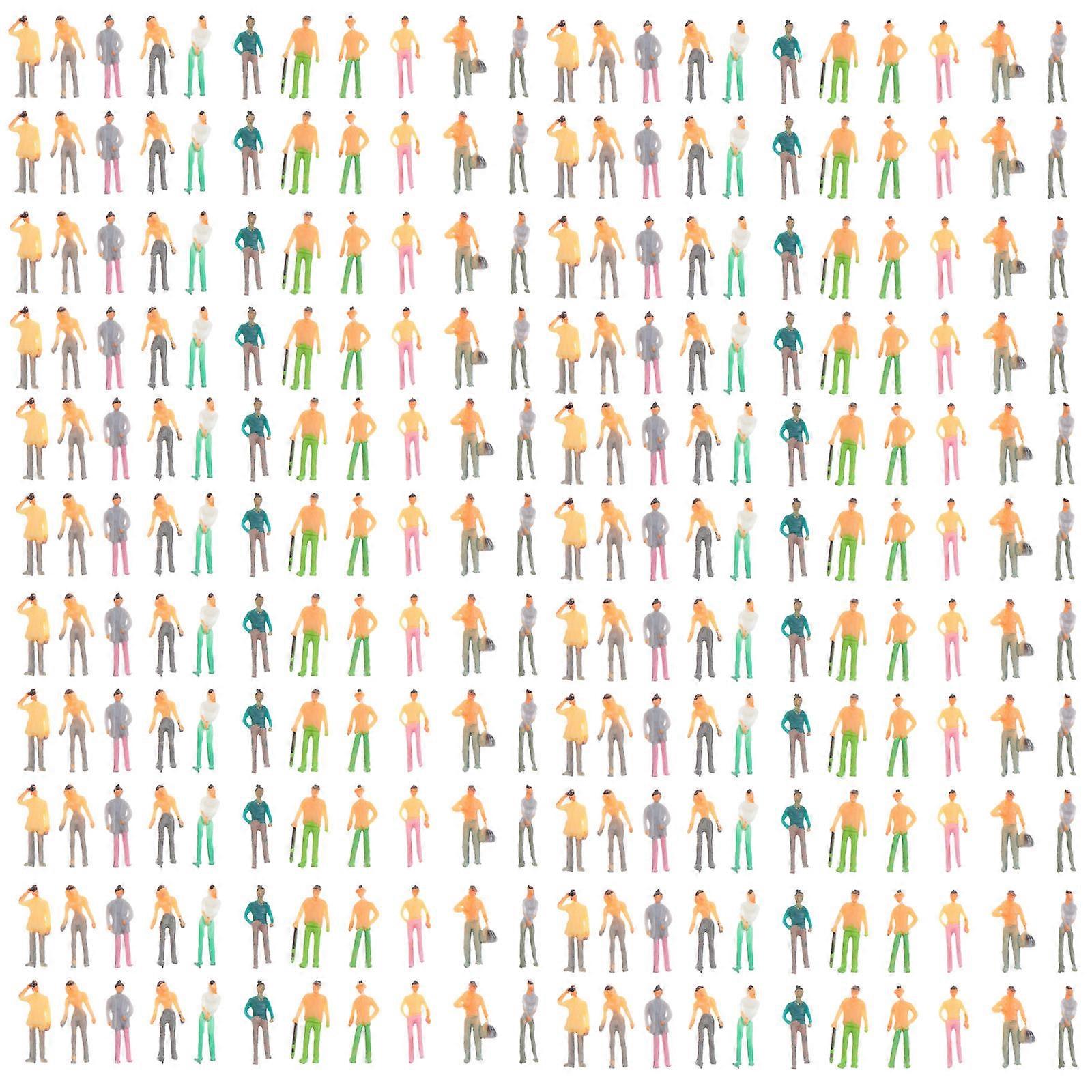 200pcs Mini Human Models for Sand Table Architectural and Landscape Decorations