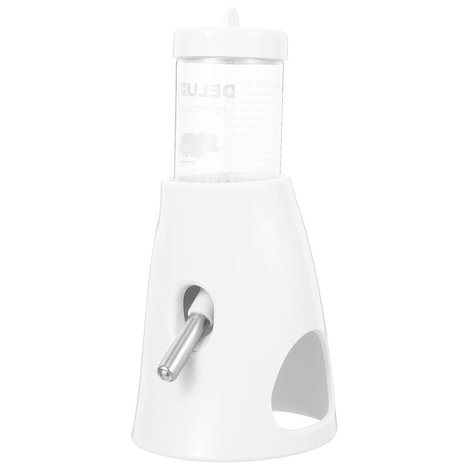 Water Hamster Bottle Vertical Feeder For Small Pets Observing Water Level Polypropylene Material 1Pack