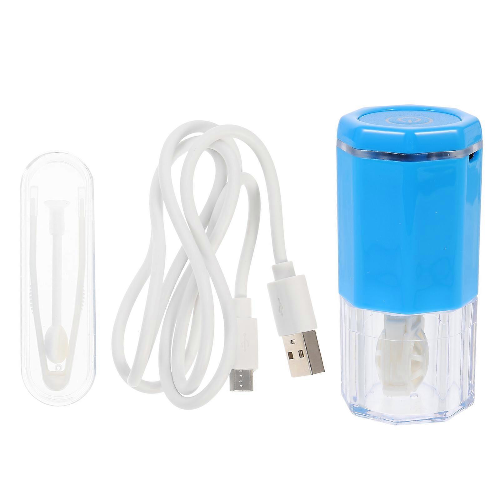 Eye Lens Cleaner Portable Contacts Lenses Cleaner Biological Electrolysis Reaction Office Use Compact ABS 1Set