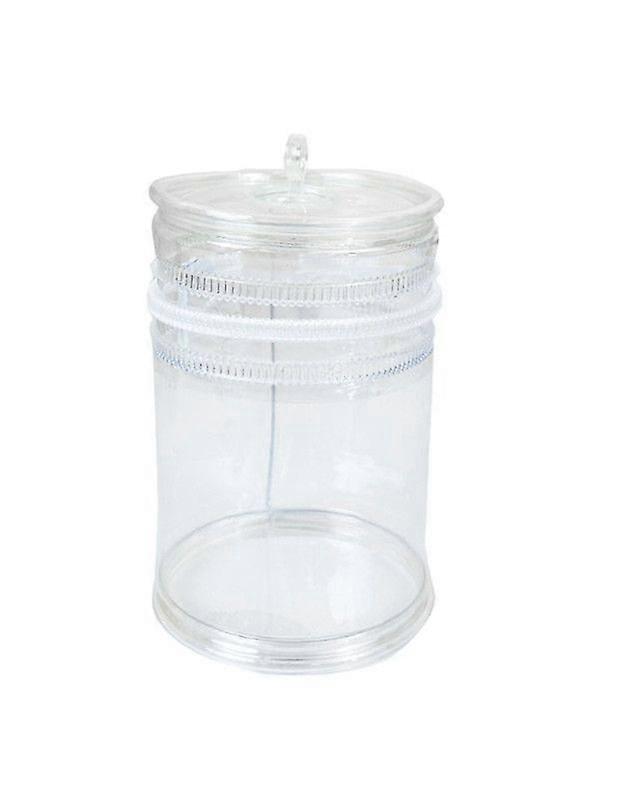 Labubu Transparent Protector Case Circle Organizer Box Dolls Outdoor Display Bag
