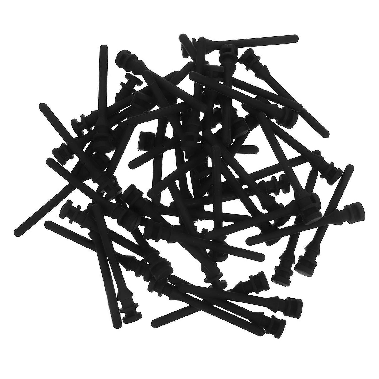 Pc Fan Screws Vibration Minimization Tech Enthusiasts Rubber 4.50X0.60X0.60CM 50Pcs