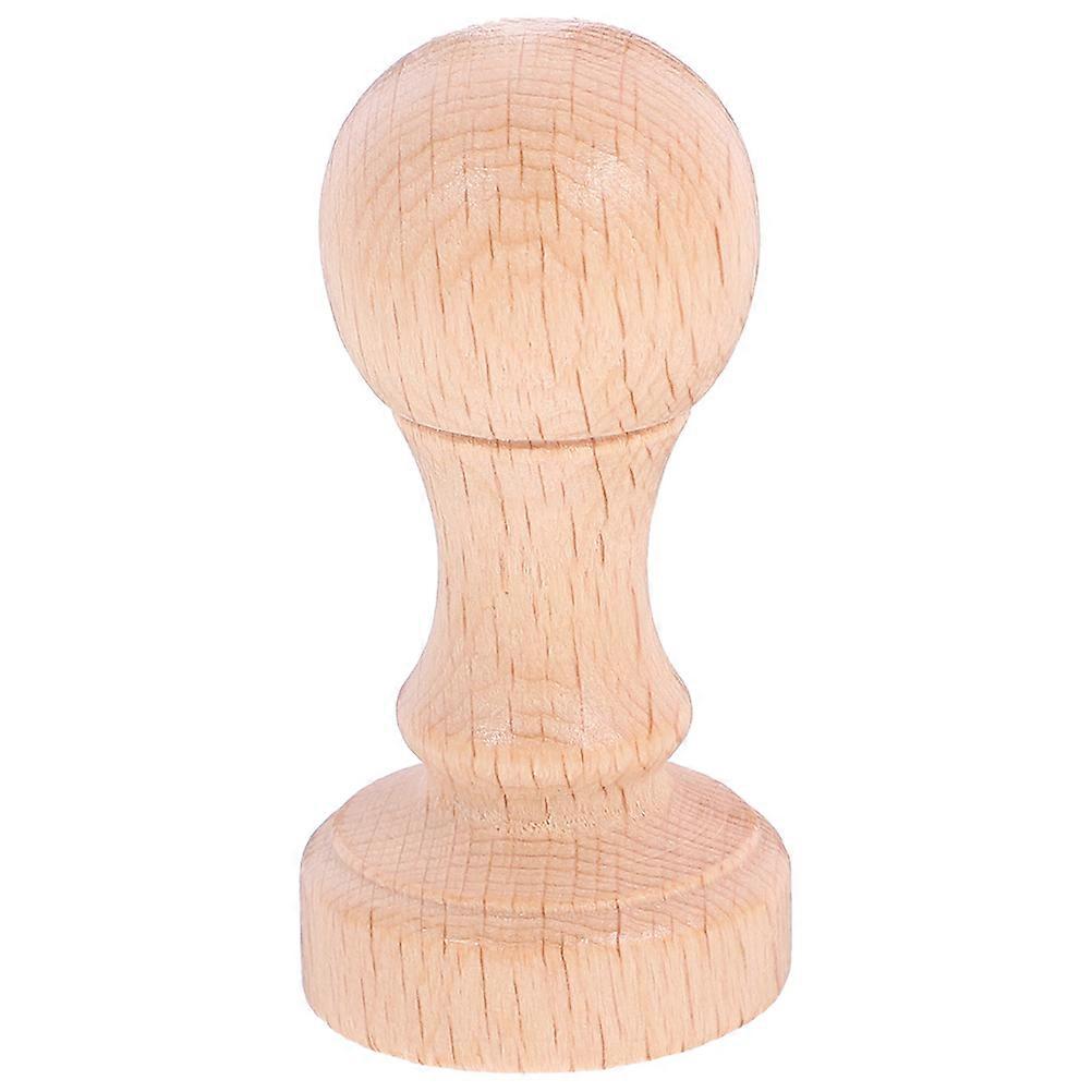 DIY Design Wooden Stamper For Scrapbooking Teachers Beginners Wood Light Yellow 6.00X3.00X3.00CM Blank Surface 1Set