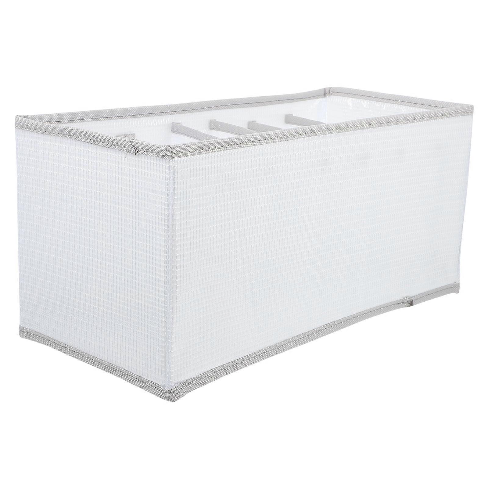 1 قطعة منظم خزانة قابل للغسل للملابس مع مقسم درج وتصميم خزانة ملابس مطوية