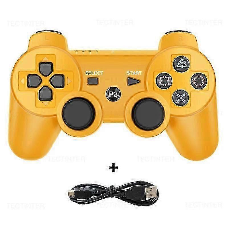 Bluetooth Gamepad for PlayStation 3 Wireless Controller Compatible with Dualshock 3 SIXAXIS