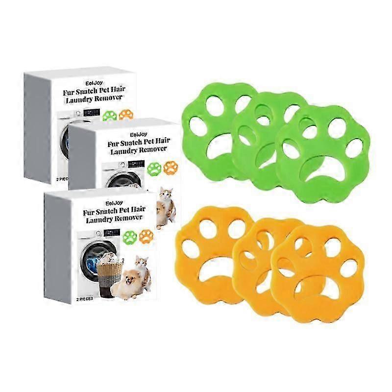 2/4/6pcs αφαίρεσης τρίχας κατοικίδιων ζώων για το πλυντήριο, πλυντήριο Remover χνούδι πλυντηρίων πλυντηρίων συλλεκτών τρίχας επαναχρησιμοποιήσιμο - αφαίρεσης τρίχας συλλεκτών πλυντηρίων γούνας κατοικίδιων ζώων για το πλυντήριο Β