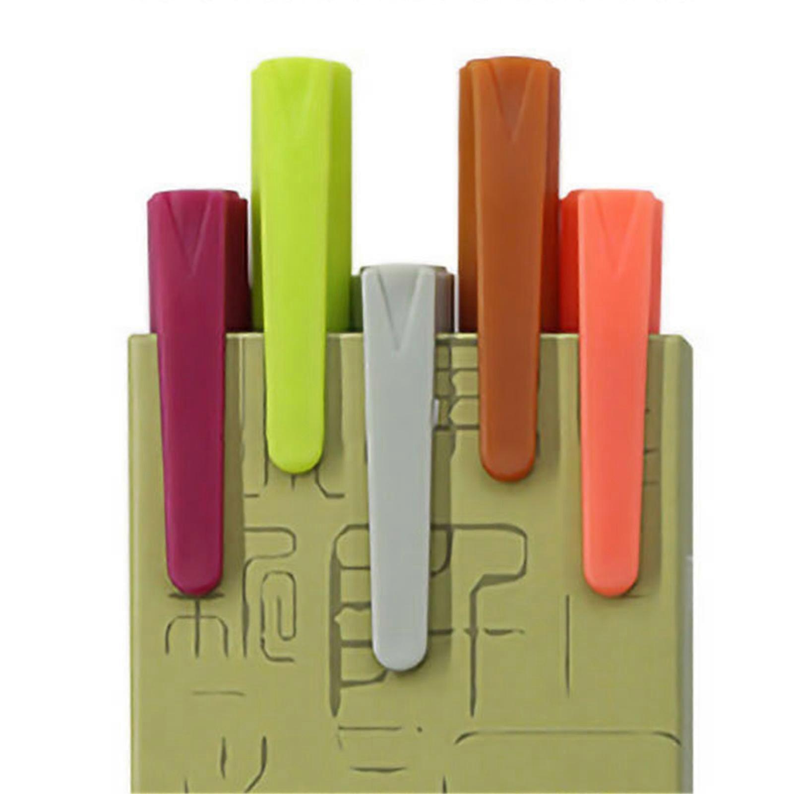 5Pcs Gel Pen Morandi Color System ABS Frosted Body Interchangeable Refill Marker Pen for Students 5012