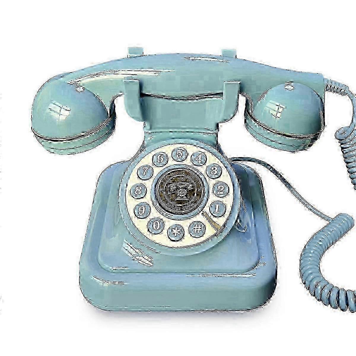 Vintage Rotary Style Audio Guest Book Phone With Voice Message Recorder For Wedding Events And Special Occasions