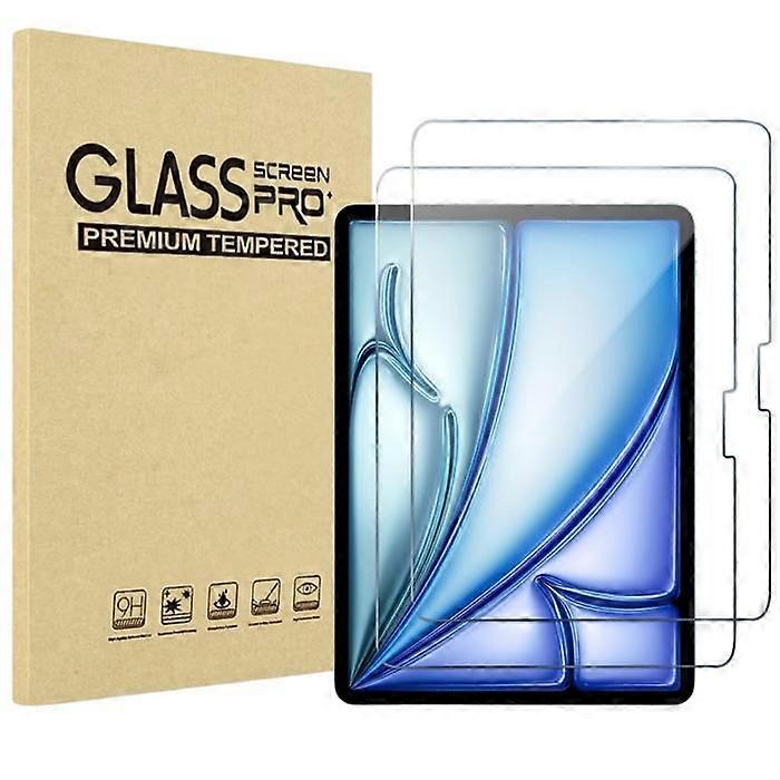 Displayschutzfolie - Phonillico - iPad Air 2024 - Panzerglas - 2er-Pack - Kratzfest