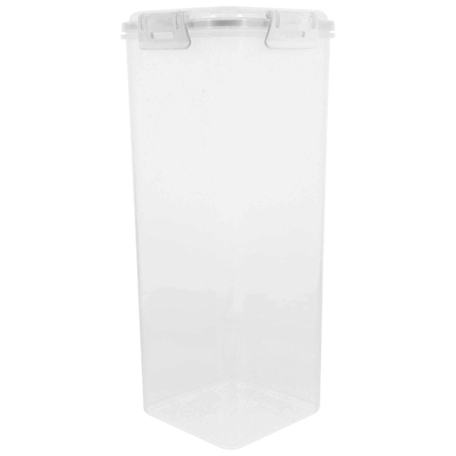 Homemade Bread Storage Container Bread Container Reusable Bread Holder For Kitchen Use 34.00X14.00X14.00Cm White Dispensing 1Pcs