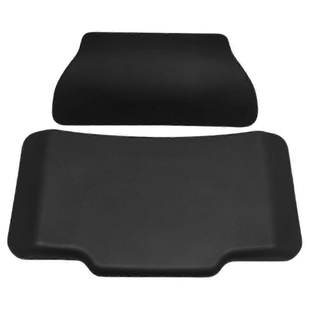 Black Motorcycle Sponge Backrest Pad for Shock Absorbing Cushion Comfortable Durable