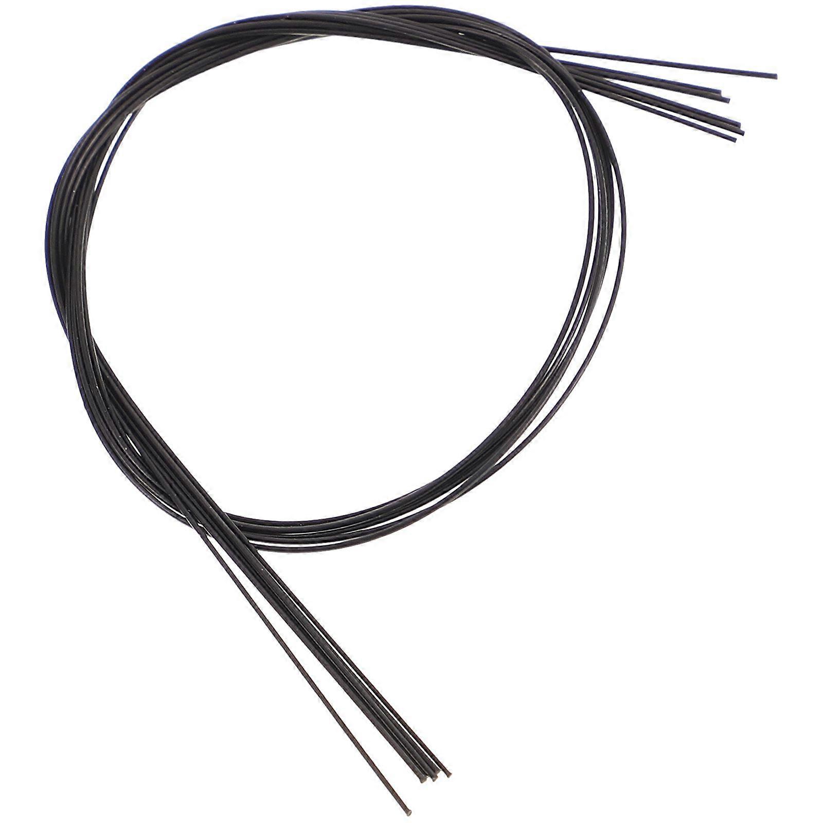 12pcs Simulated Animal Whiskers For Crafts: Needle Felting Cat Whiskers - Realistic Plastic Breads for Handmade DIY Making