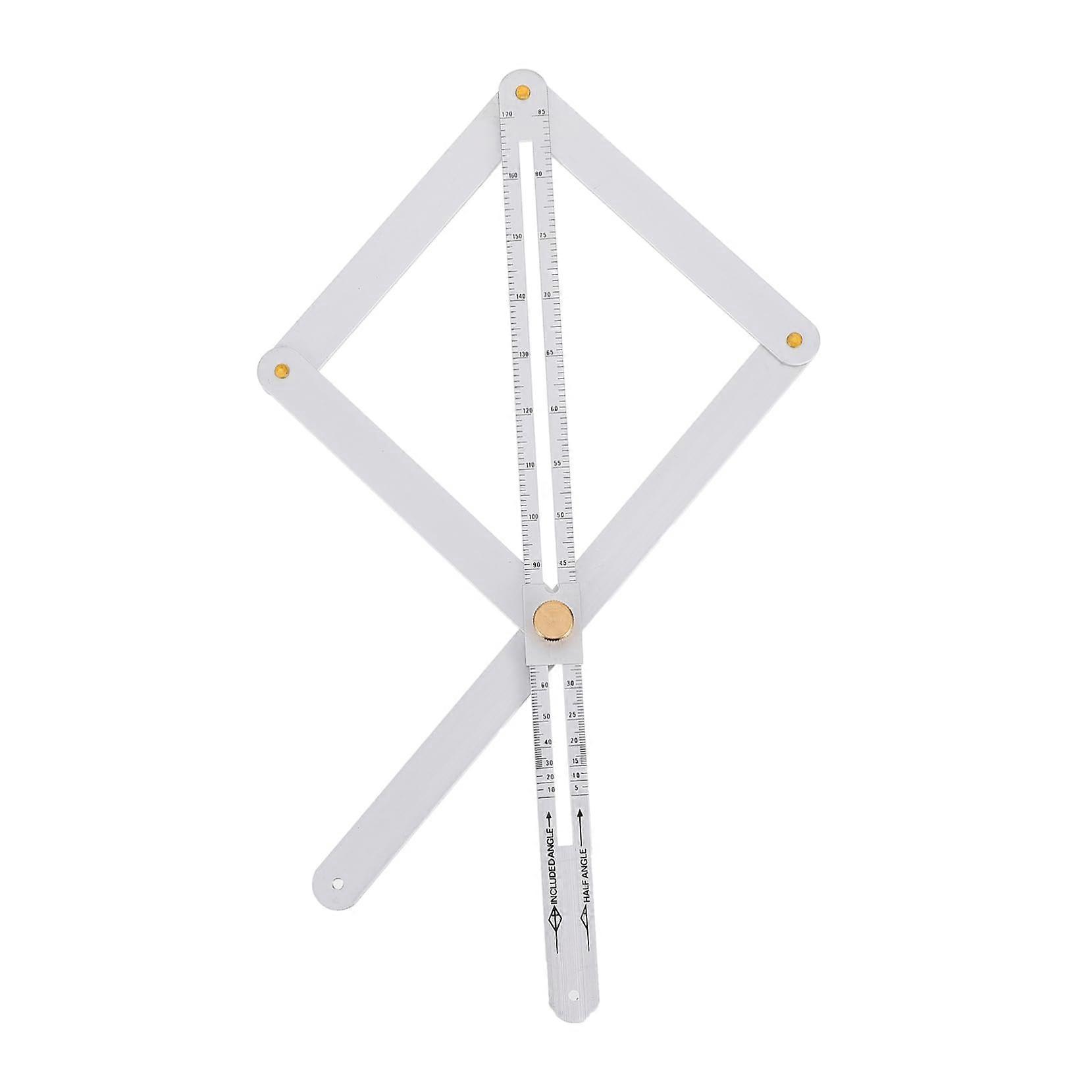 Angle Finder for Woodworking | Adjustable Multi-Measurement Tool for Tiles, Stones, and Flooring Installation