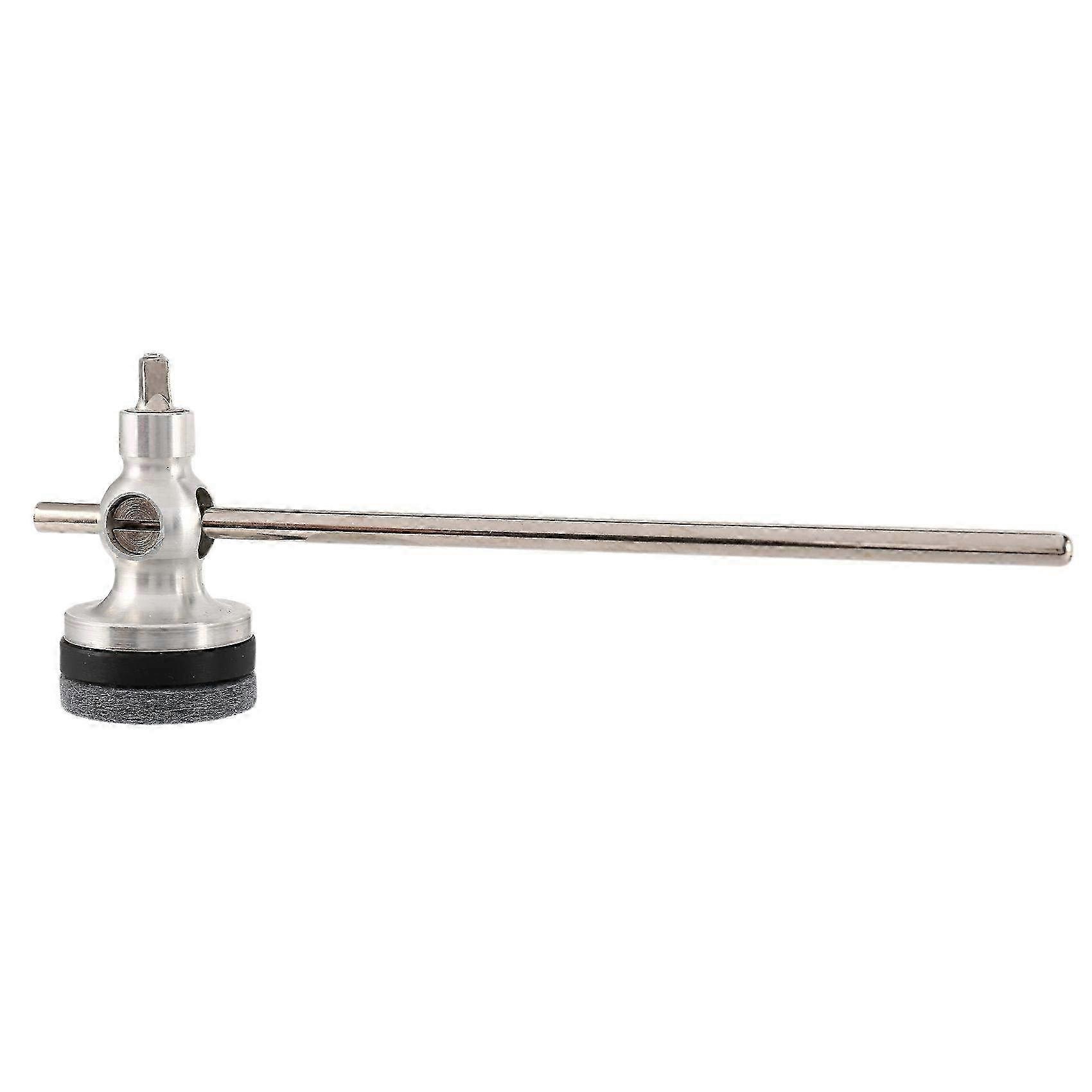 Felt Head Drum Hammer for Bass Drum Pedals - Silver Percussion Tool for Enhanced Sound & Performance