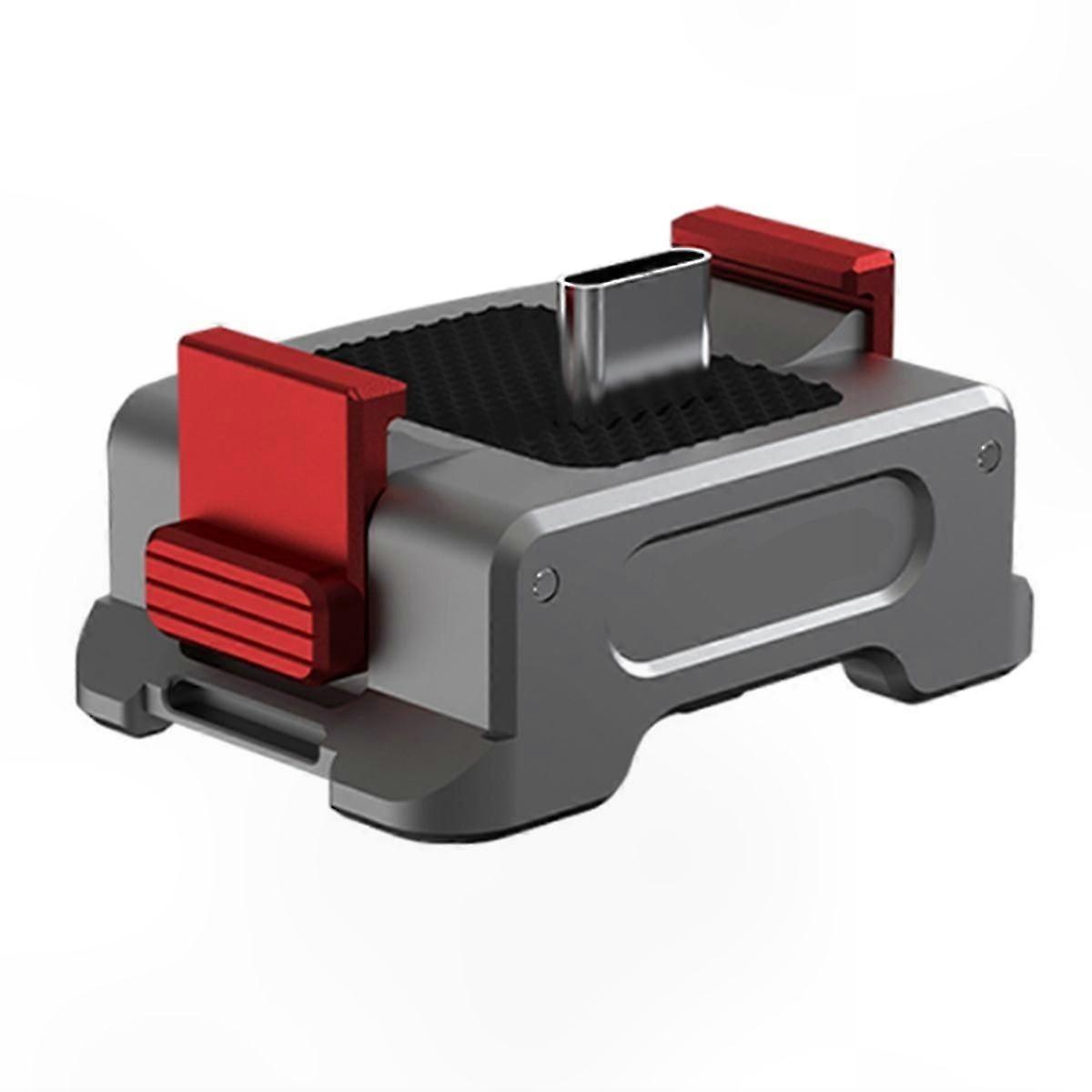 Dual Interface Charging Adapter Base with 1/4 Thread for Portable Devices