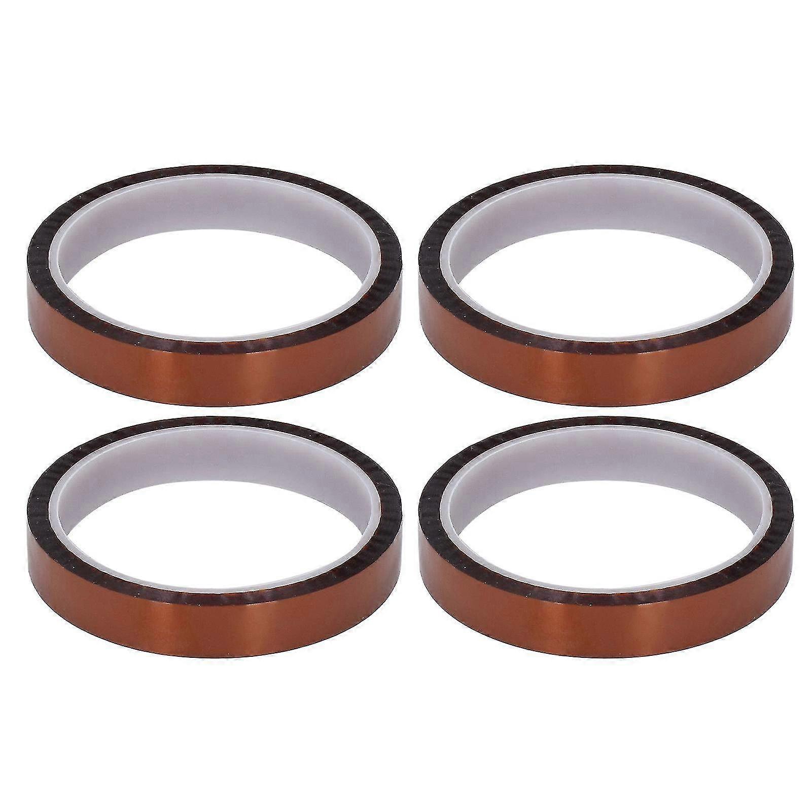 4PCS Antistatic Polyimide Adhesive Tape - High Temperature Resistant Insulation Tapes for Electronics & Crafts
