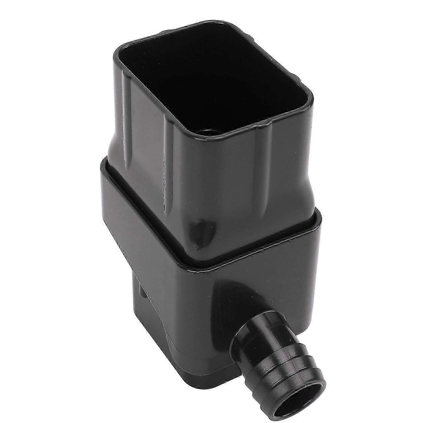 Efficient Rainwater Collection System - Easy Installation Diverter Kit for Downspout with Black Rain Barrel for Sustainable Water Use