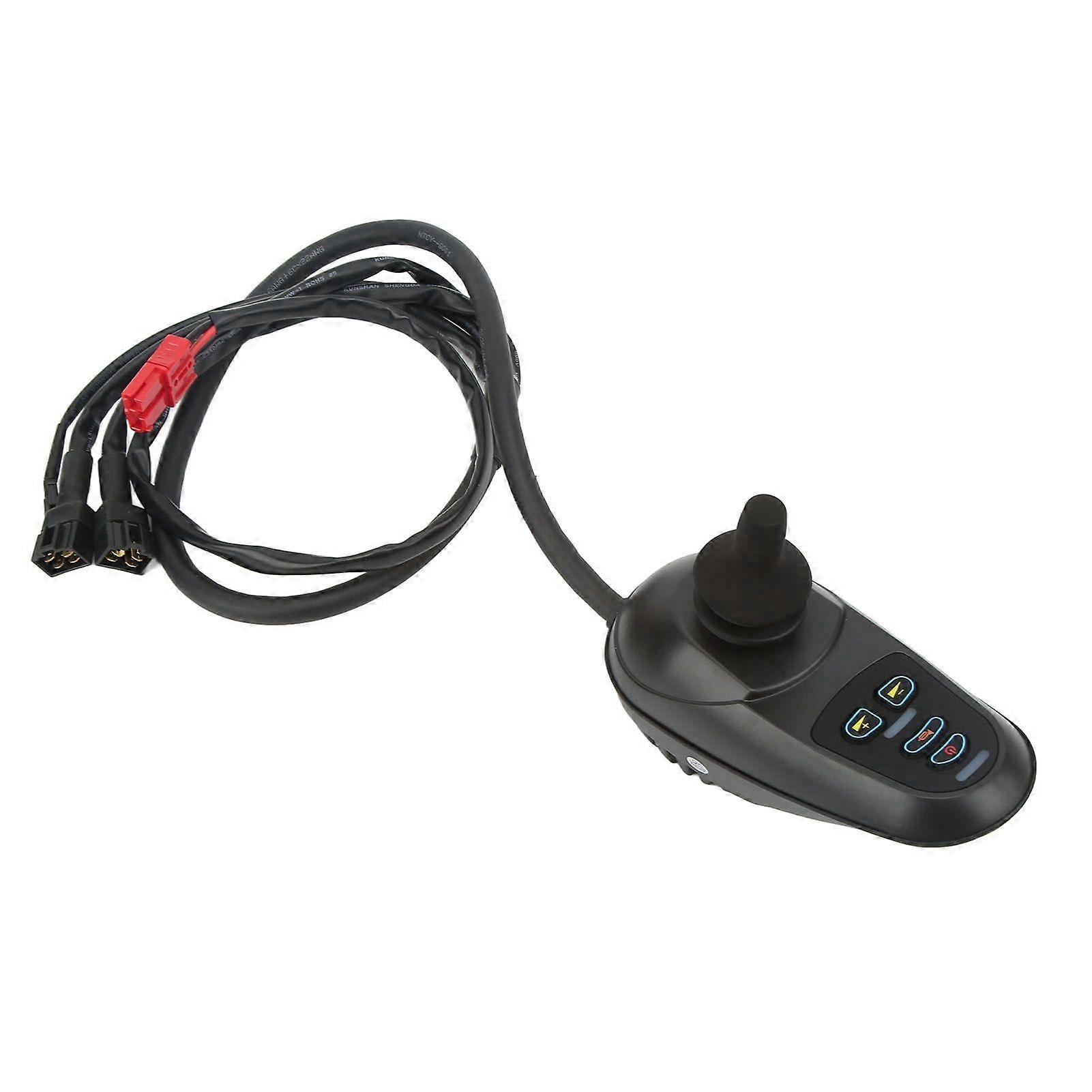 Wheelchair Joystick Controller 360 Degree Rotation Electric Wheelchair Brushed Motor Controller for Easy Control