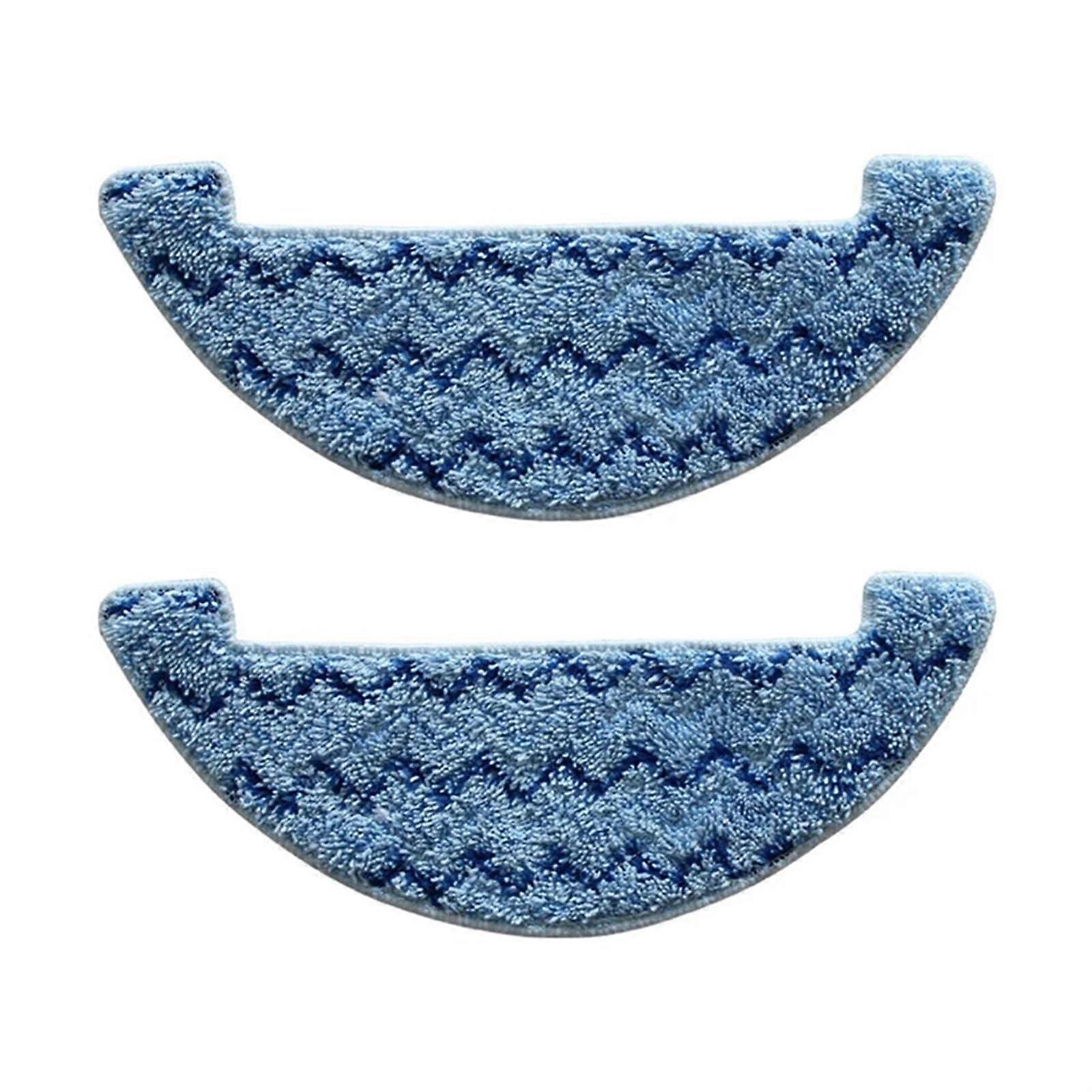 Microfibre Cloth Pads 2-Pack For ZACO A9s And A9s Pro Vacuum Cleaners Sweeping Robots Washable Mop Pads Dry And Wet Use