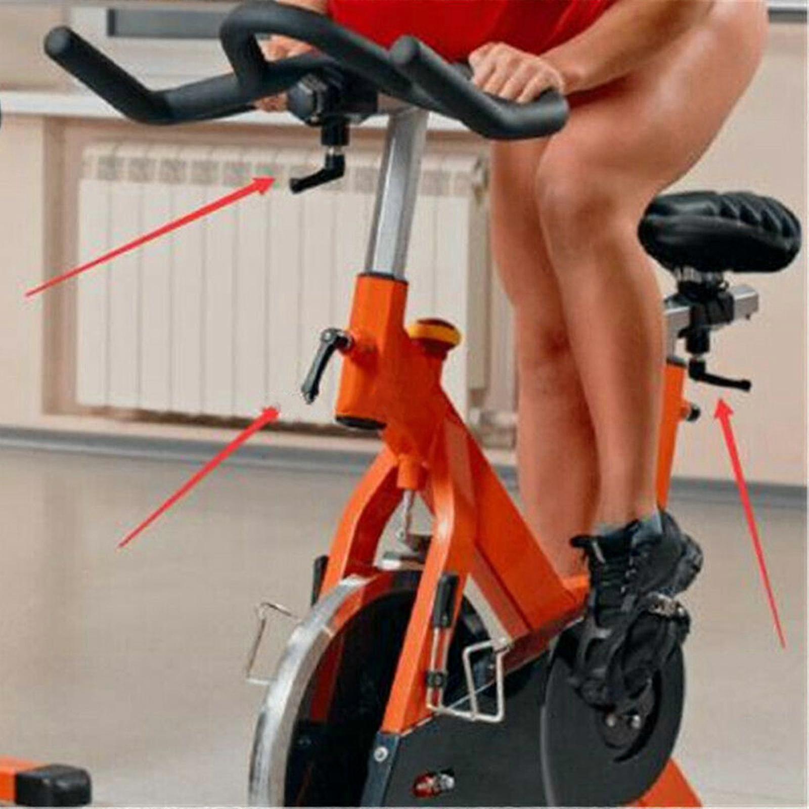 Seat Adjustment Level Handle Knob For Stationary Exercise Bike Indoor Cycling C Edition 0729