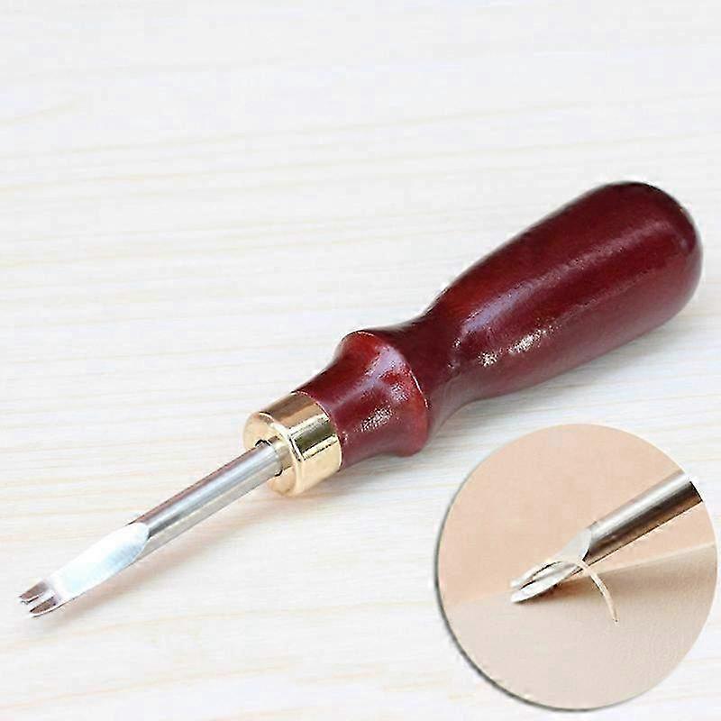 Efficient DIY A2 Skiving Tool for Leather Craft - Edge Cutting Tool for 1.2mm Thickness Leather Projects