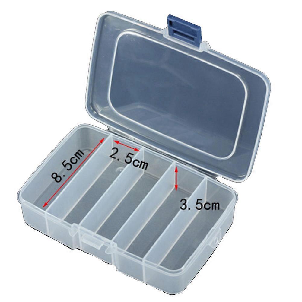 Plastic Jig IC PP Screws Storage Box Craft Organizer Small Part Container Case Hook 14.3*9*3.5 Cm For Parts Storage Tool