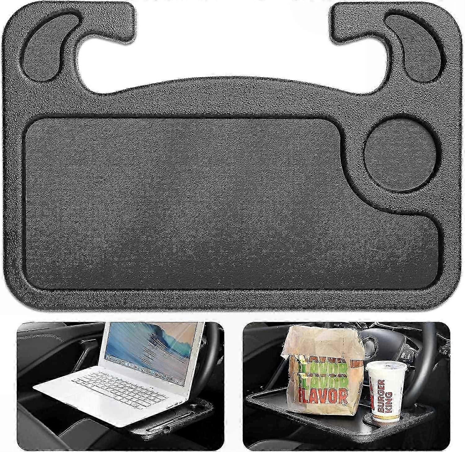 Multifunctional Steering Wheel Desk Tray Organizer for Car Use