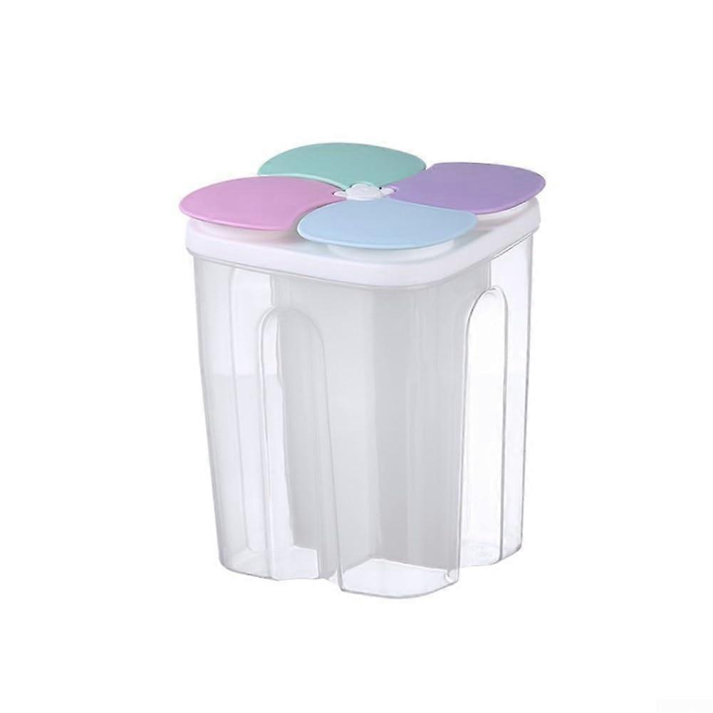 Transparent plastic storage solution for keepsakes, organizing all types of cooking utensils with maximum visibility (1.5L Light)
