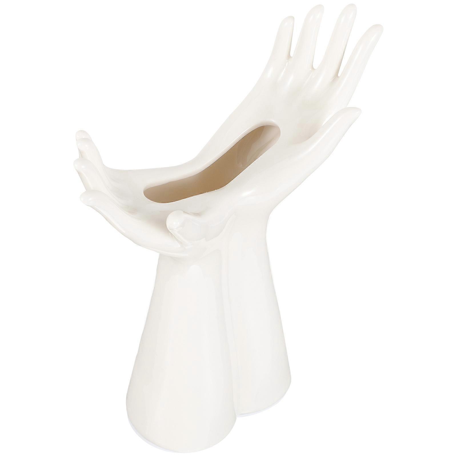 Nordic Style Vase for Decor, Robust Ceramic Construction for Long-Term Use