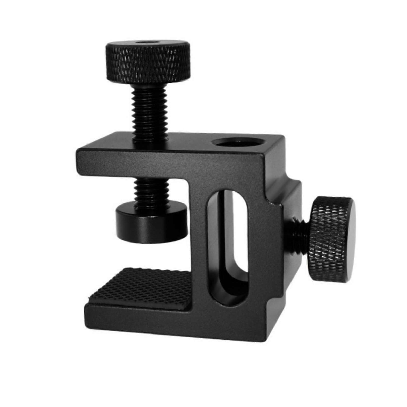Light Stand Clip for Outdoor Camping and Photography - Adjustable Table Clamp for Lanterns, Microphones, and Camera Mounts