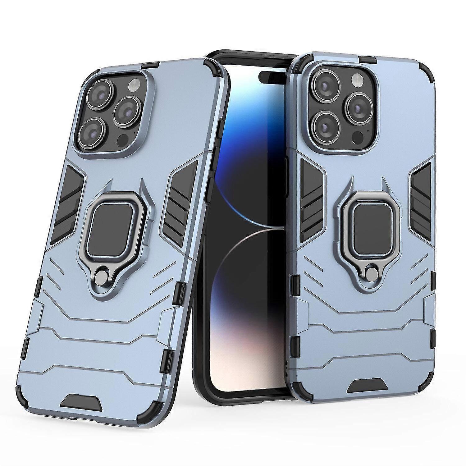 Shockproof Magnetic With Ring Stand Cover Case F