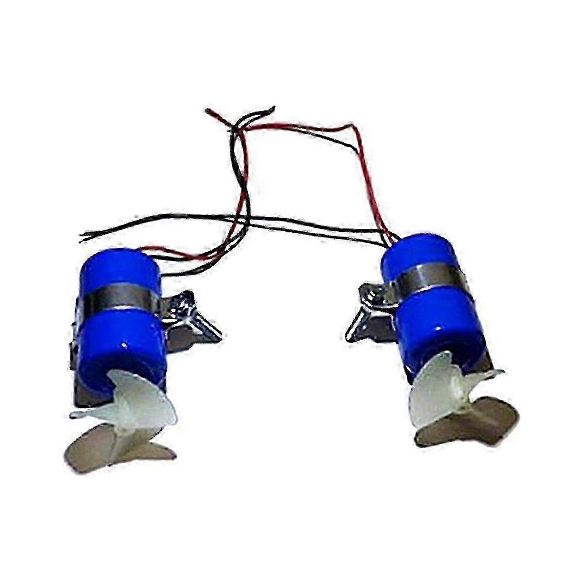Pair RC Underwater Thruster 7.4V 16800RPM CW/CCW 3-Blade Propeller for DIY ROV hwy