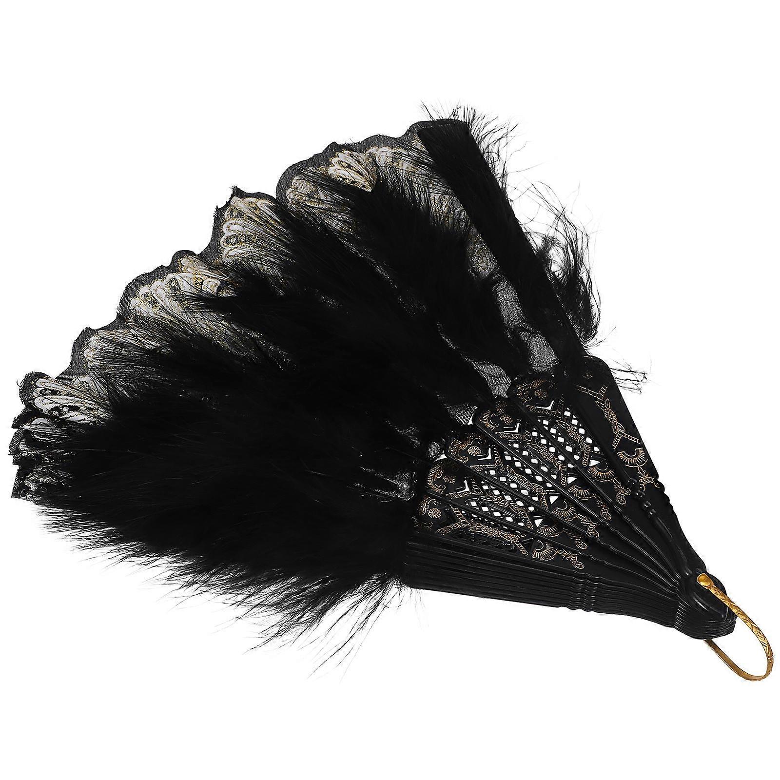 Chinese Style Hand Folding Fan Decorative Photography Prop For 1Set