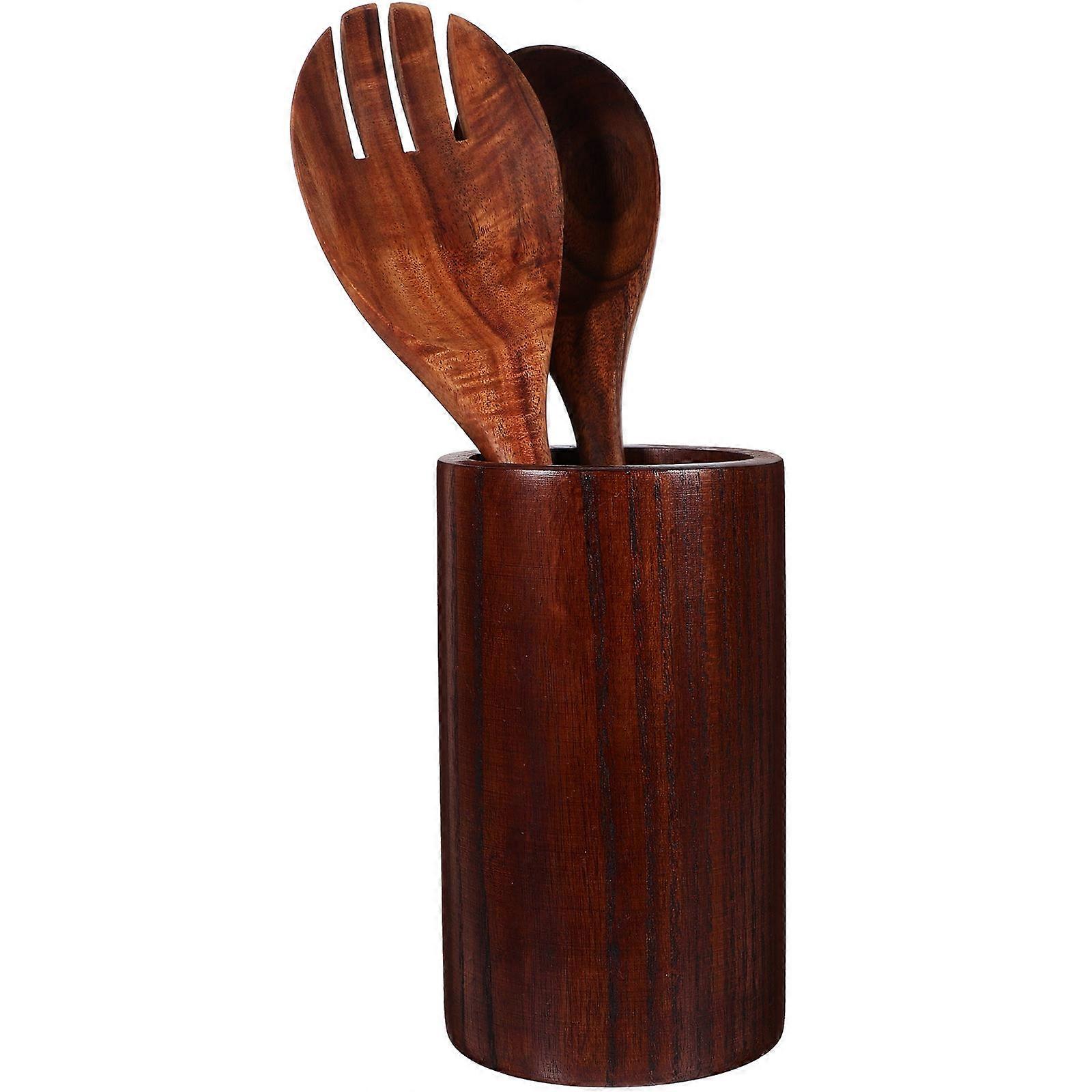 Wood Utensils Set Kitchen Cutlery For Home And Restaurants Rectangular Storage 1 Set