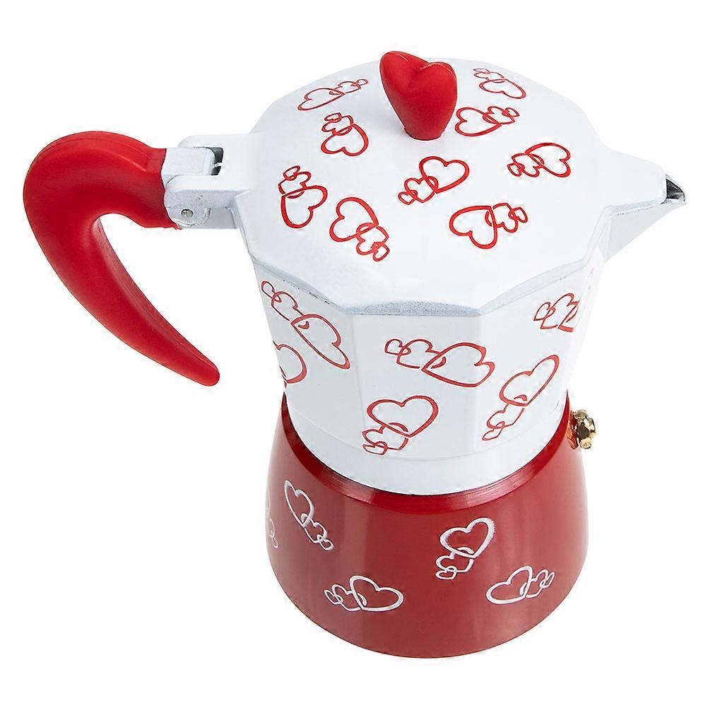 Handheld Coffee Pot Mocha Maker Aluminum For Office Use 18.50X9.50X9.50CM Coffee Brewing 1Pcs