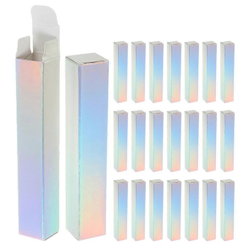 30pcs Paper Lipstick Packaging Boxes Lightweight Compact Design for Travel & Storage of Lipsticks & Lip Glosses