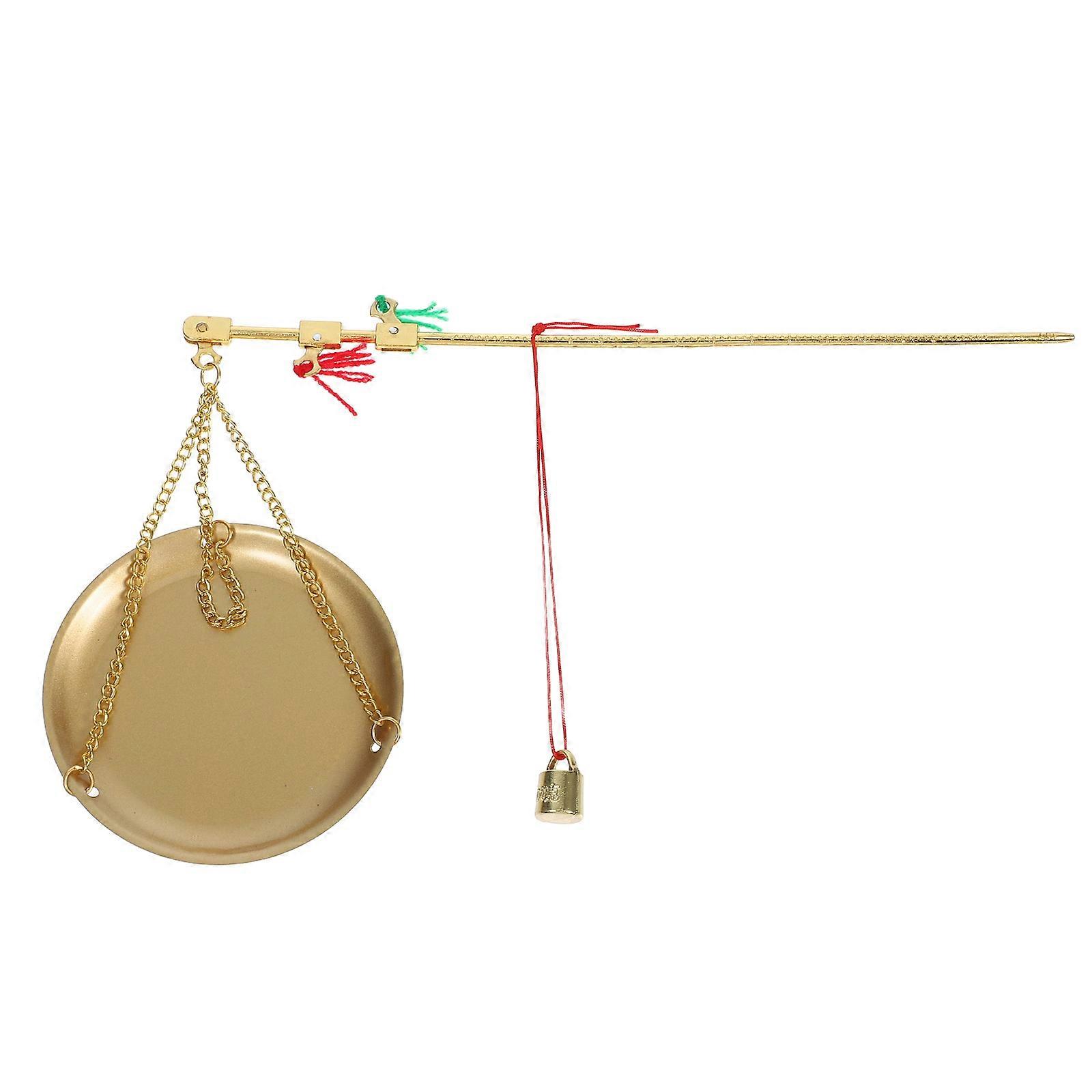 Golden Galvanized Weighing Scale for Home Use Lightweight Portable and Accurate 1 Set