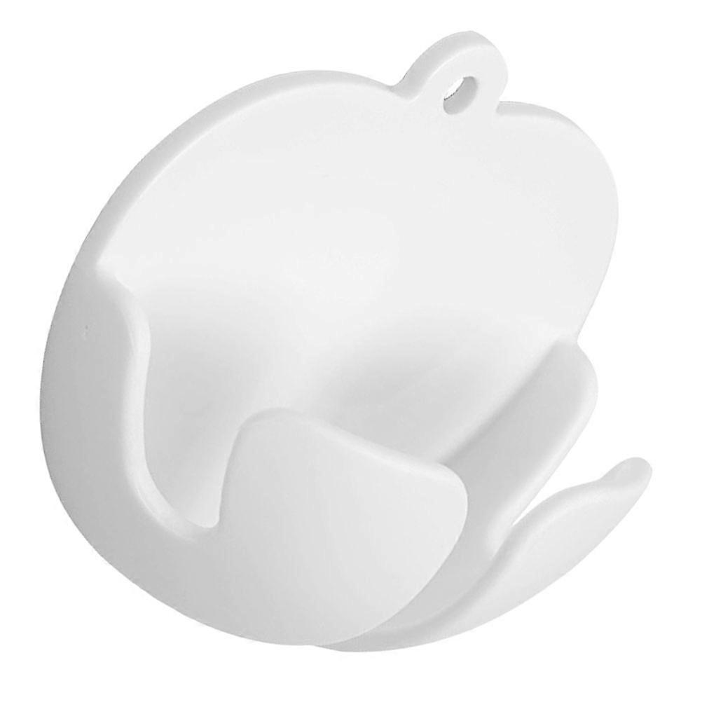 Masteelf 6Pcs Creative Self adhesive Multi use Sticky Hooks for Plug Holders