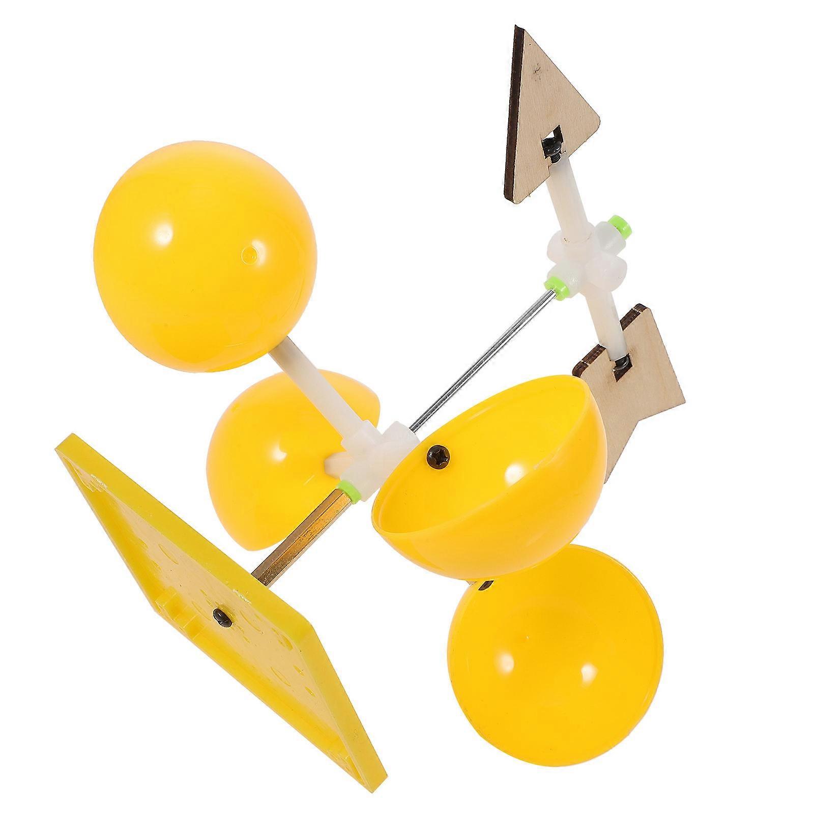 Wind Indicator Vane Scientific Experiment Toy For Kids Students DIY Assembly Model 1 Set