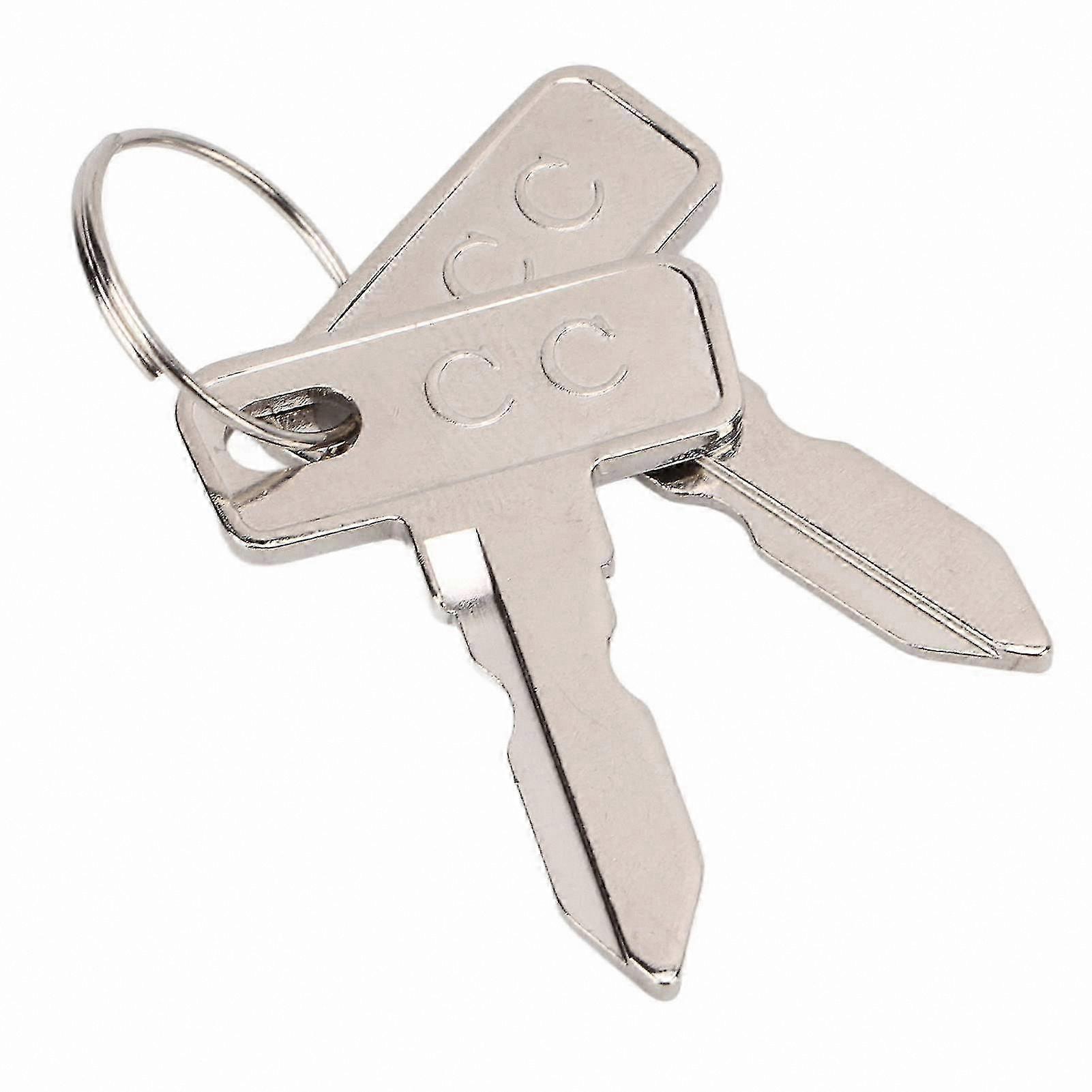 2 Pack Ignition Keys for Golf Cart, Replacement Keys for Gas and Electric Vehicles, Fits Models 2018 and Up
