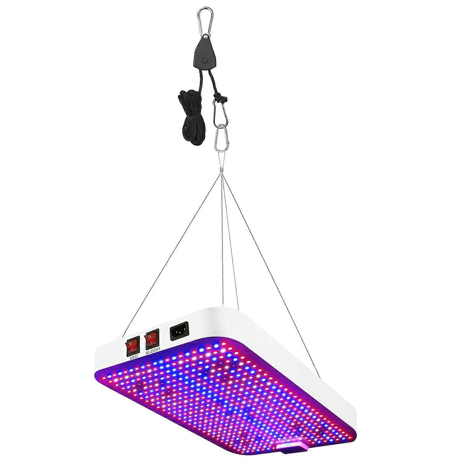 416 LEDs Vollspektrum Pflanzenwachstumslicht VEG BLOOM Modes Segmentierte Lampe, kleine Größe