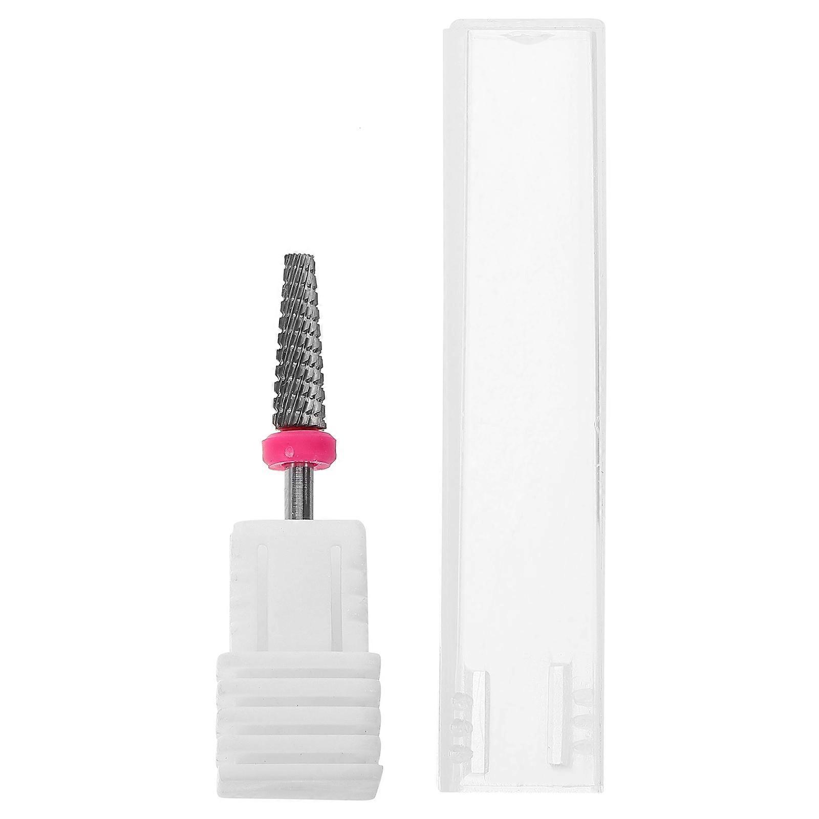 Nail Bits for Nail Drill 5-in-1 Manicure Pedicure Tool for Home Plastic Material 1Pack